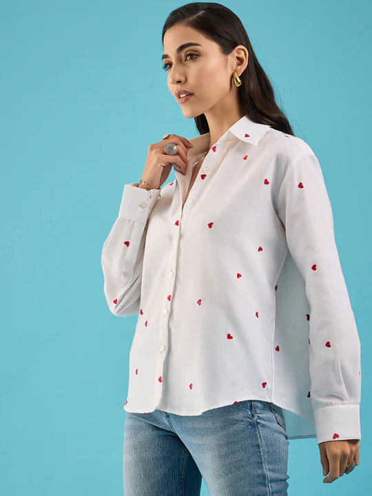 Crimson Canopy Shirt