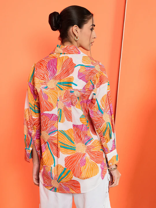 Summer Bloom Splash Shirt, photo 2