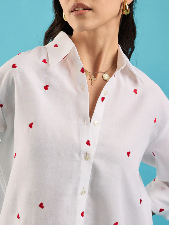Crimson Canopy Shirt