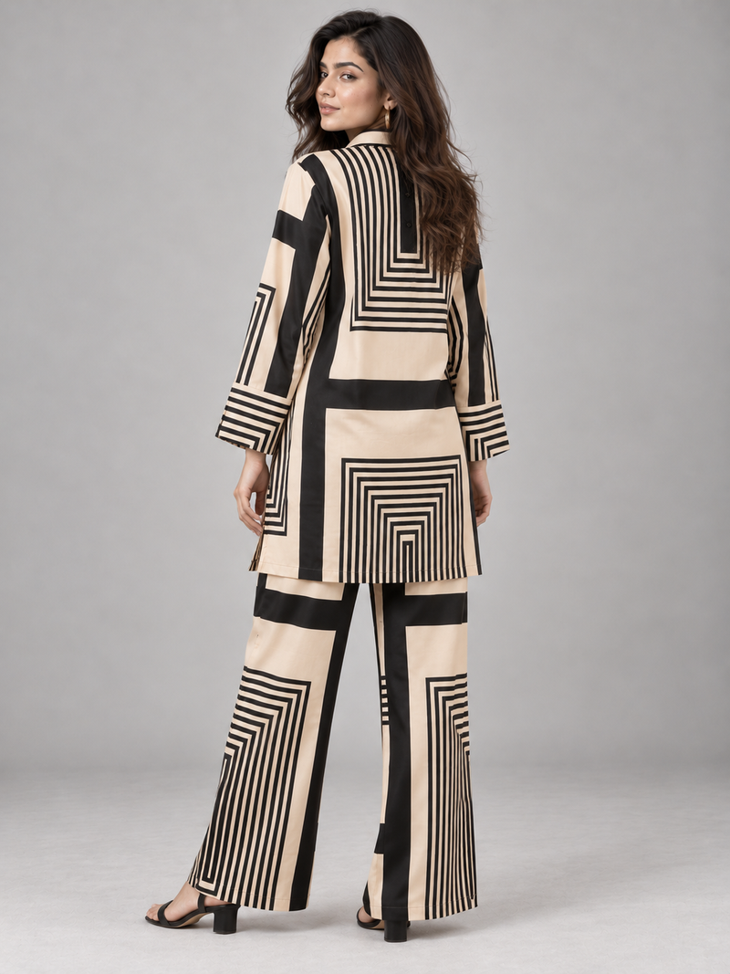 Linear Aesthetic Co-ord Set