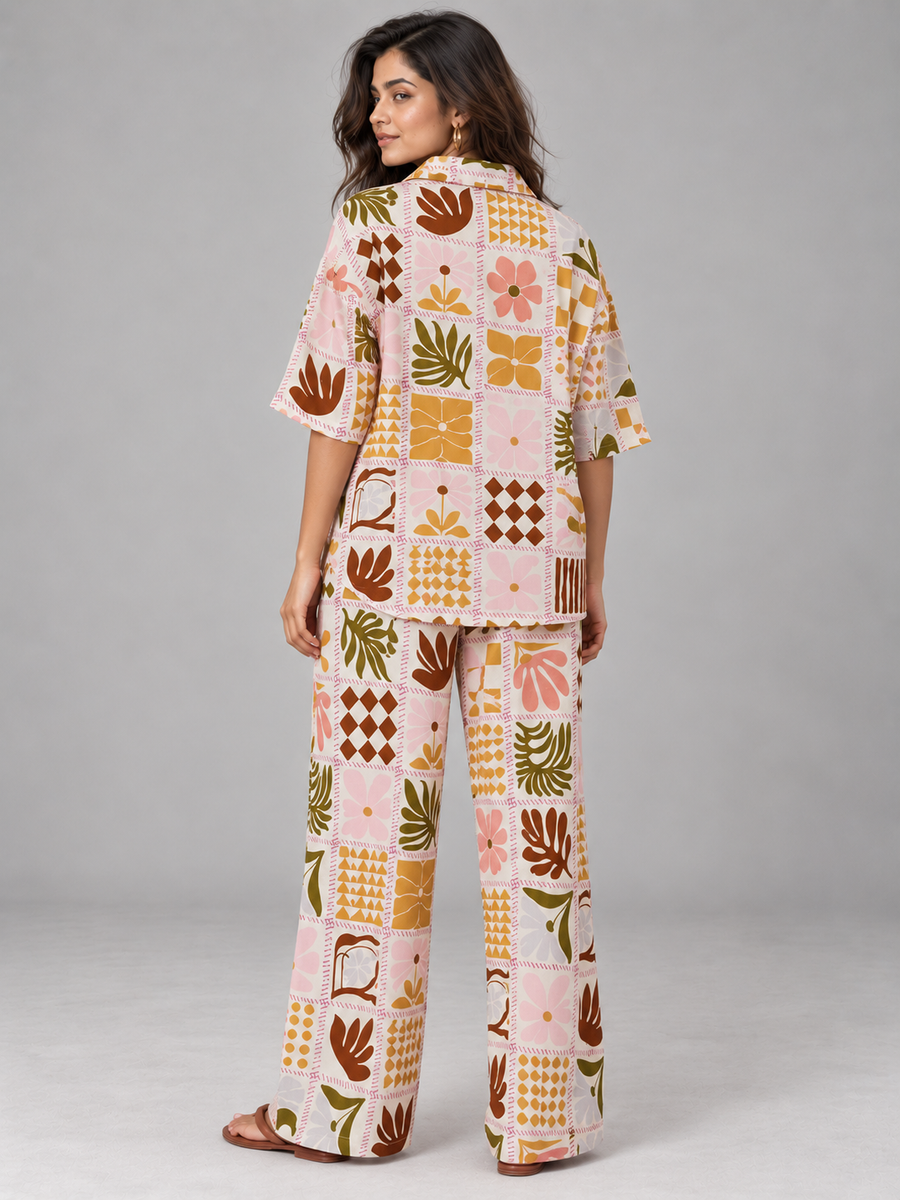 Chic Pastel Patchwork Co-ord Set, photo 5