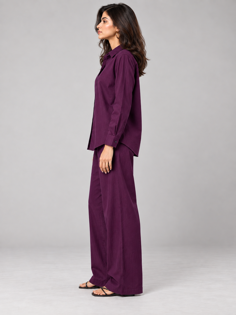 Wine Luxe Co-ord Set for Women, photo 5