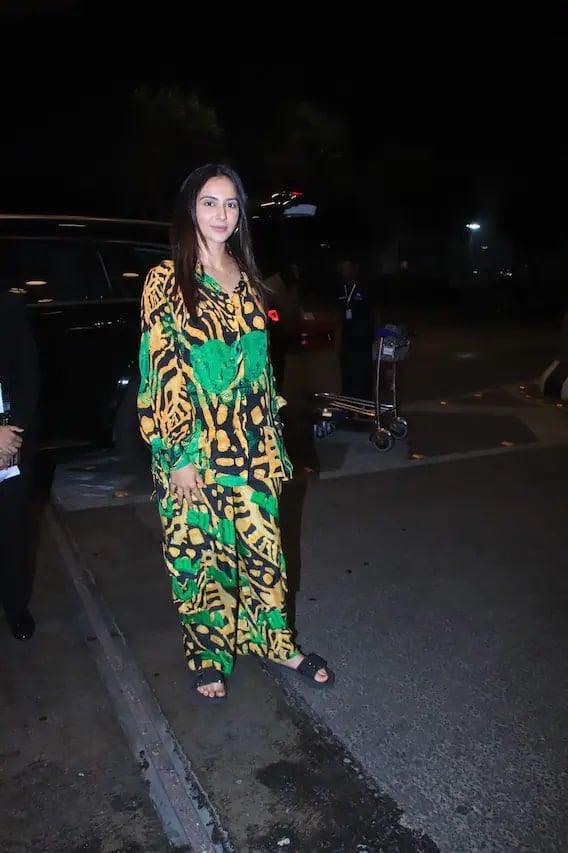 Yellow Leopard Printed Co-ord Set