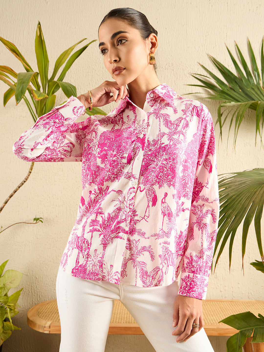 pink safari vibes shirt