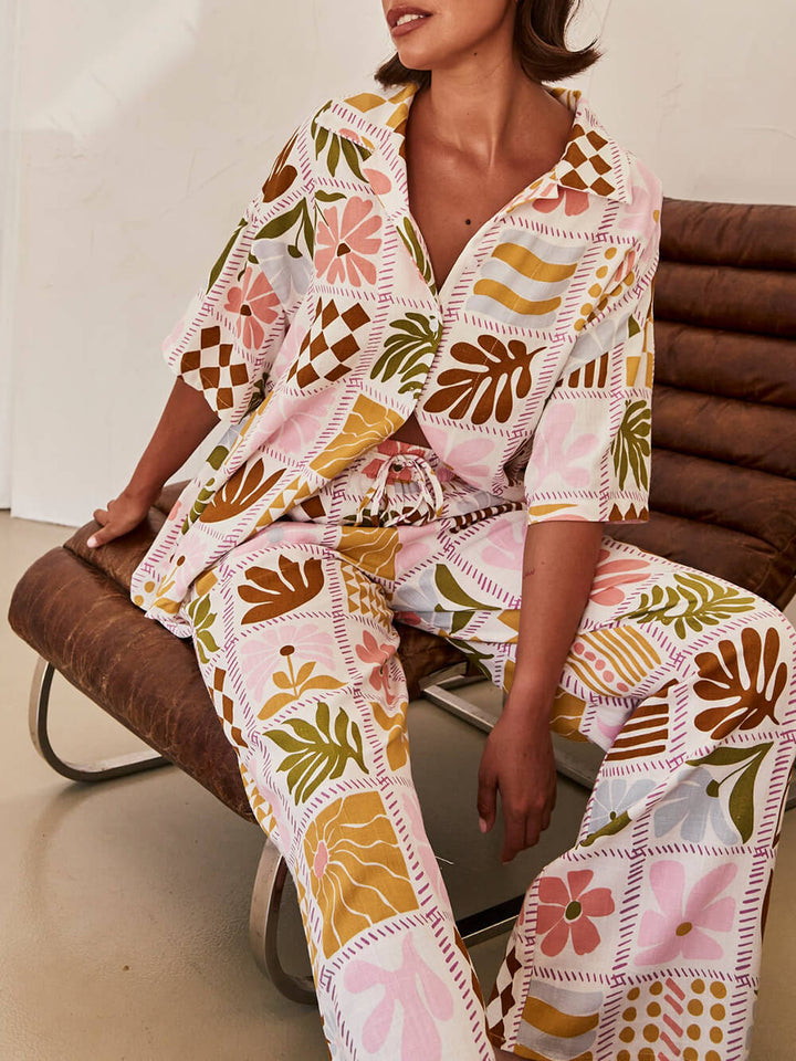 Chic Pastel Patchwork Co-ord Set, photo 11