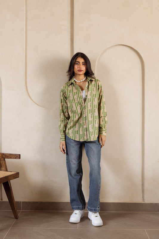 The Leopard Lounge Shirt