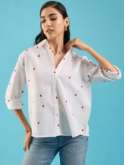 Crimson Canopy Shirt