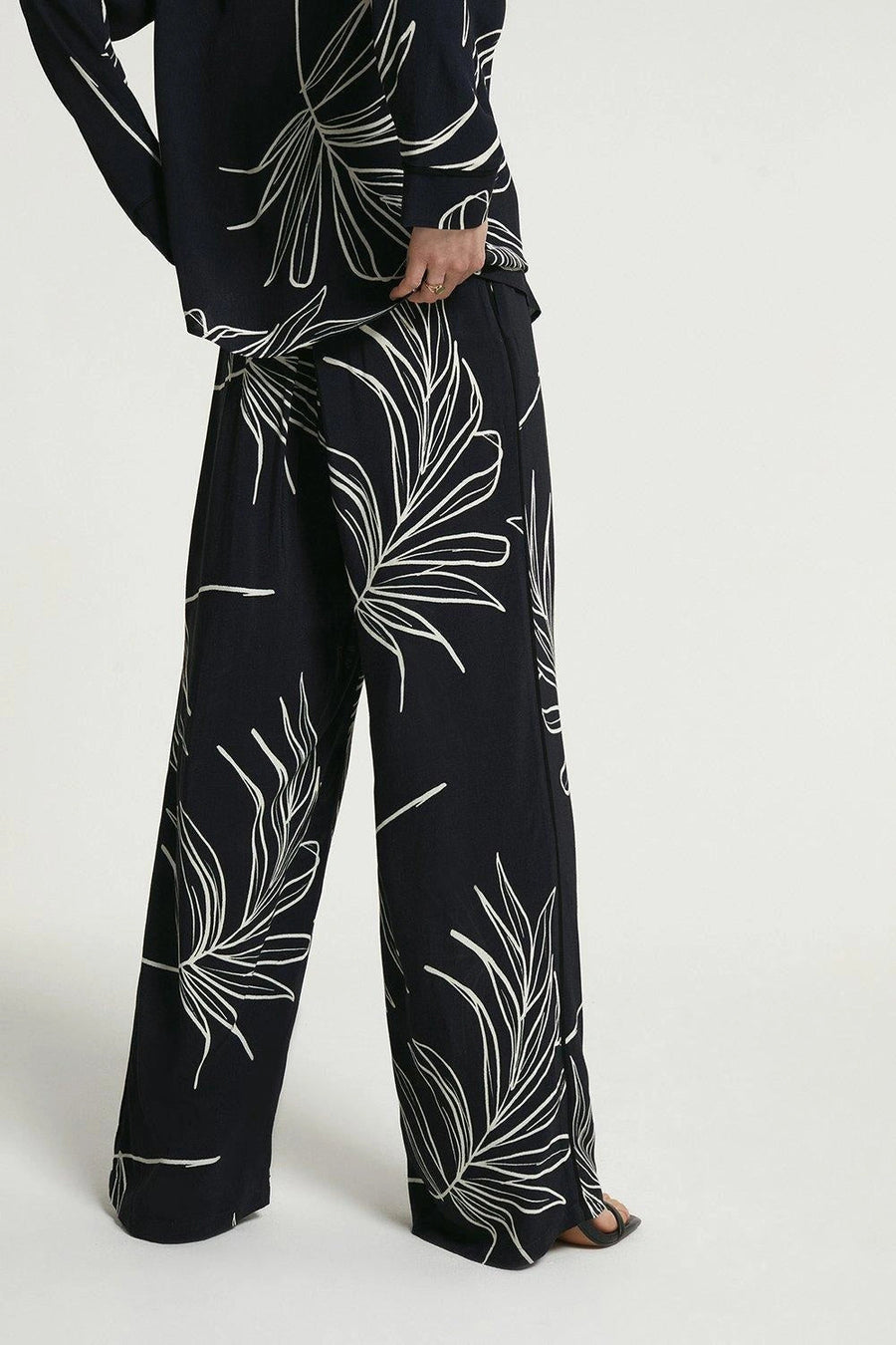 Black Leaf Printed Co-ord Set, photo 9