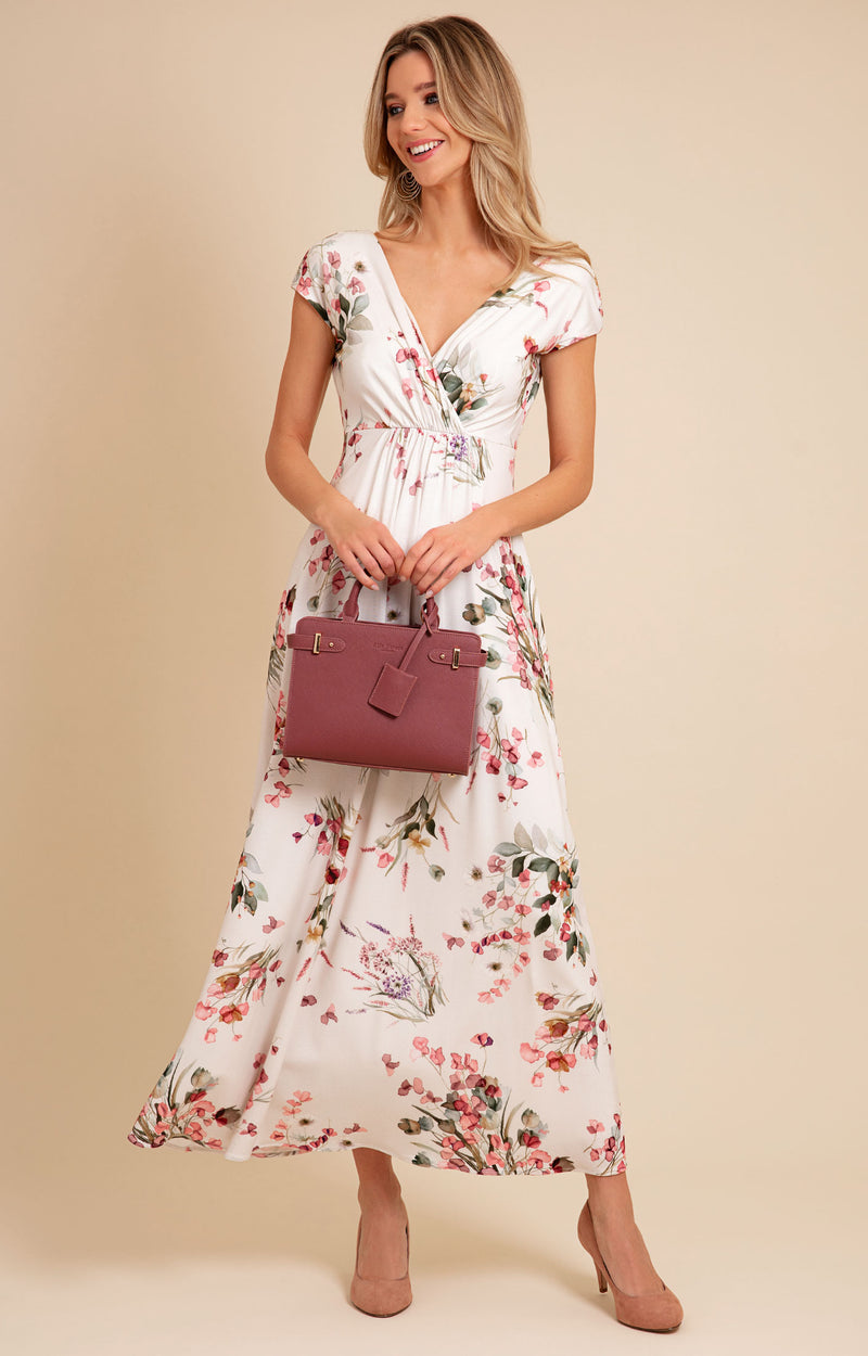 Cherry Bloom Elegance Dress