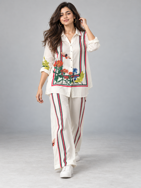 Butterfly Lane Co-ord Set for Women