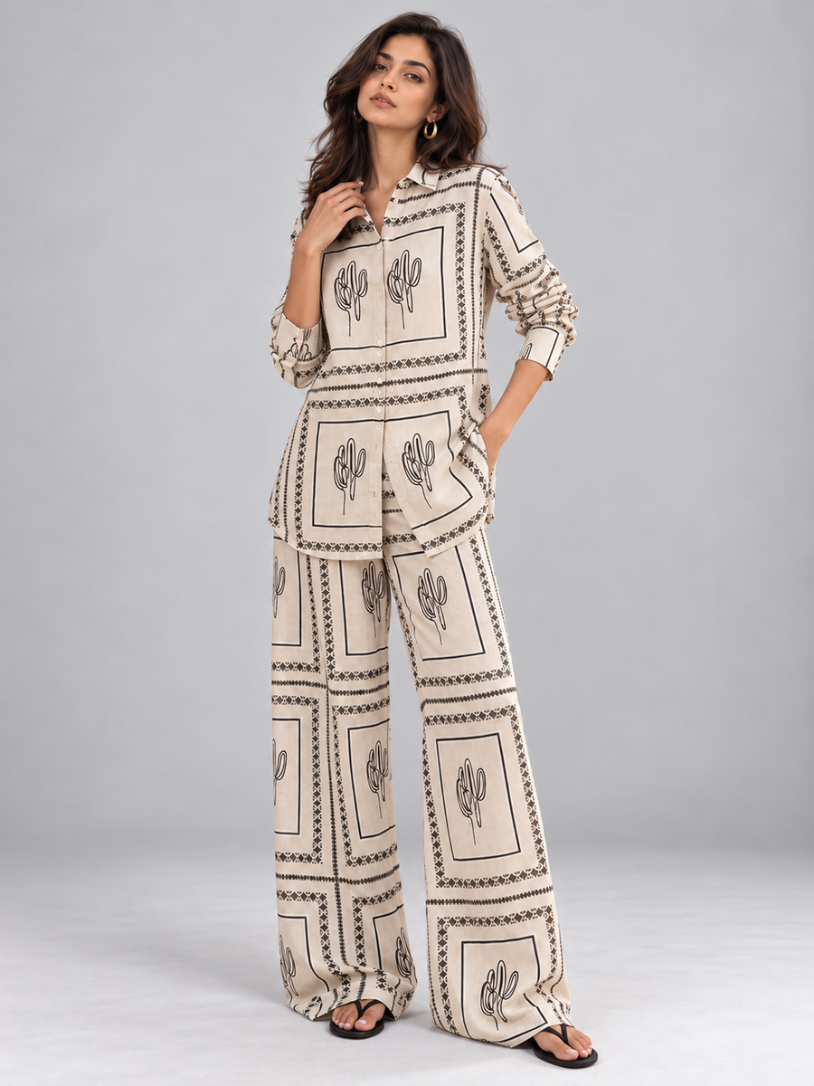 Desert Chic Cactus Co-ord Set, photo 1