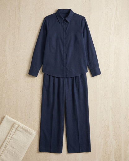 Malaika Arora Midnight Blue Co-ord Set