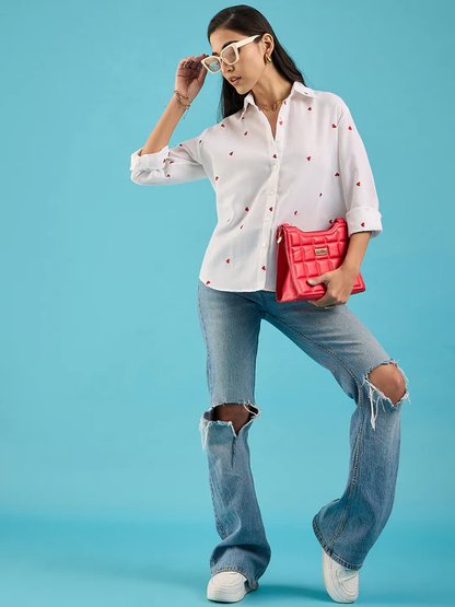 Crimson Canopy Shirt