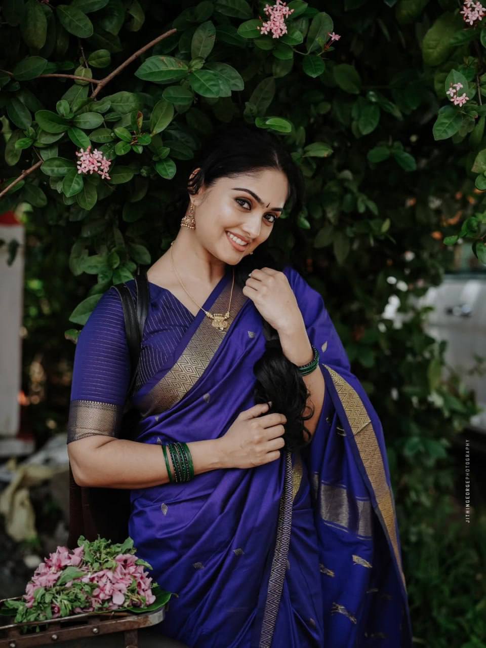 soft lilan slab traditional saree with premium weaving blouse