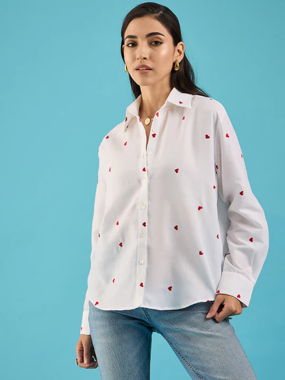 Crimson Canopy Shirt